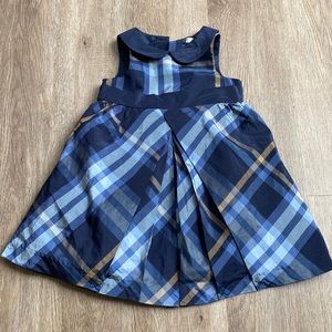 Janie and Jack formal silk blend dress